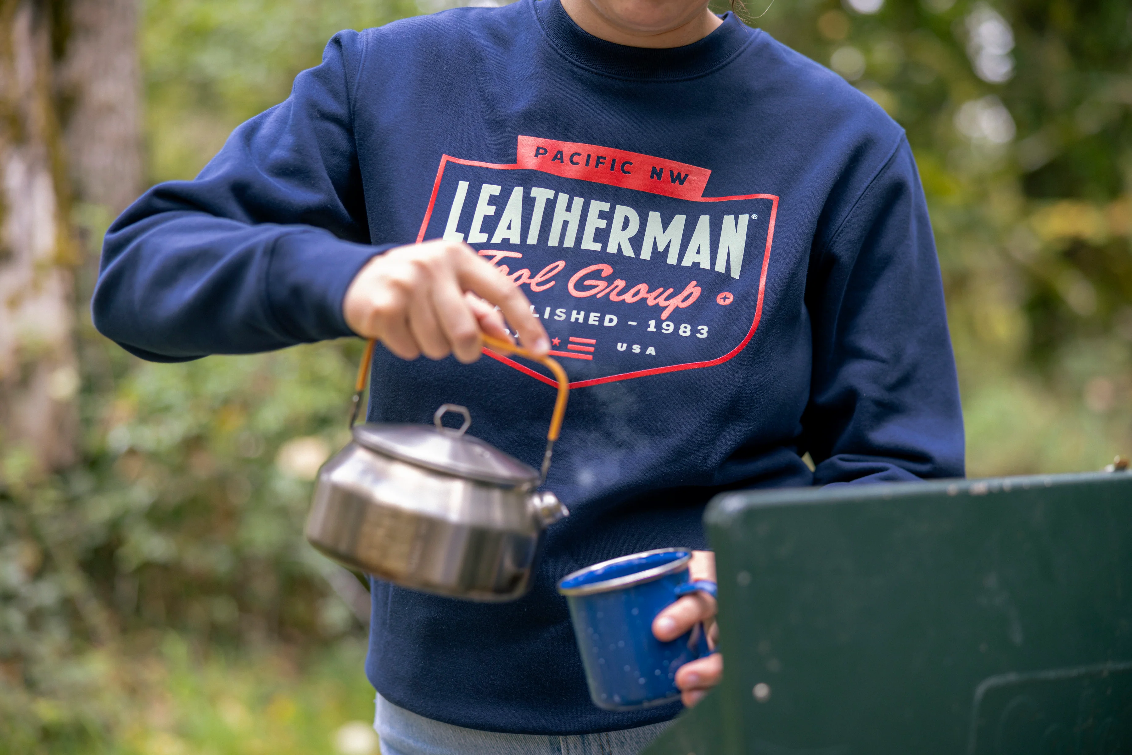 Crewneck del Noroeste Pacífico